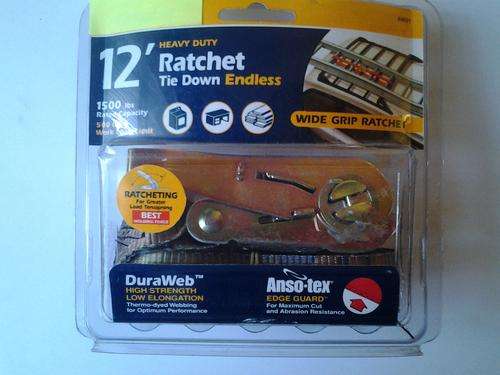 12' RATCHET TIE DOWN