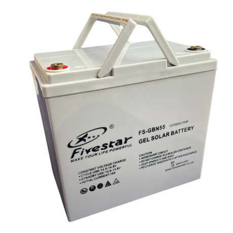 Solar Gel 12V Battery 55AH Deep Cycle