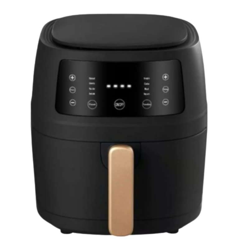 8-in-1 Silver Crest 8L Air Fryer Digital LED Display Non-Stick-JD689B - EU plug with adapter include
