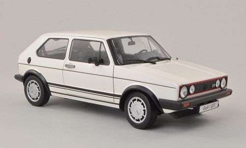 VW Golf 1 GTI by Welly - 1:18 - WHITE