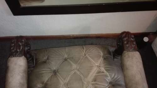 Pair of 300 year Big German Antique thrones from 1700's