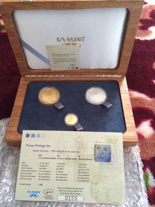 2010 Protea Prestige Set - Nadine Gordimer