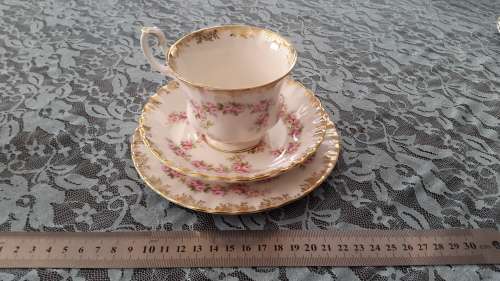Royal Albert "Dimity Rose" Trio