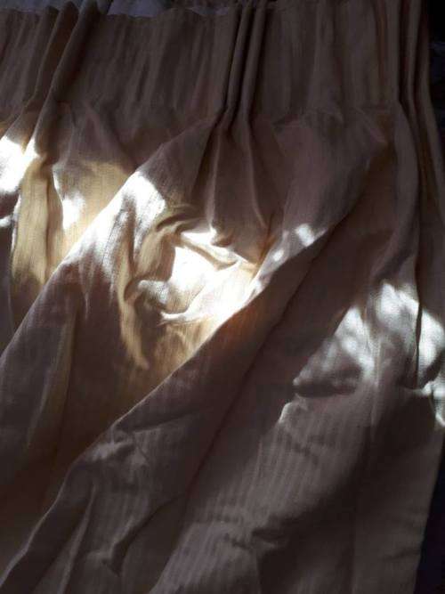 Fully Lined very large curtains 2 pc set