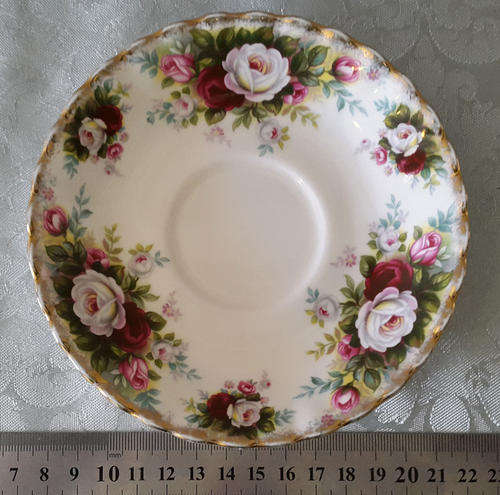 Royal Albert Vintage Celebration Saucers