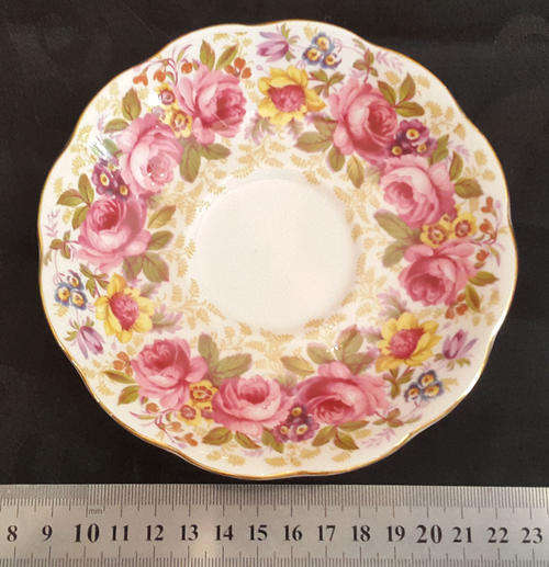 Vintage Royal Albert Serena Saucer
