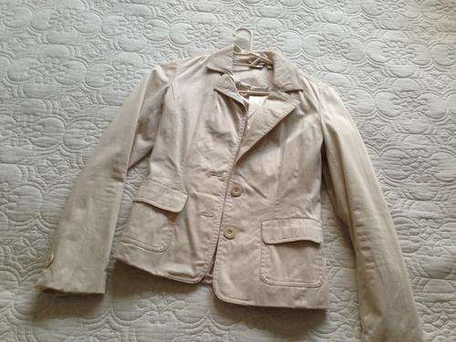 Cream blazer size 8