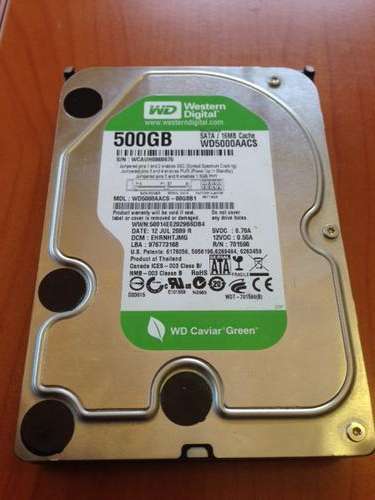 500 GB Western Digital SATA