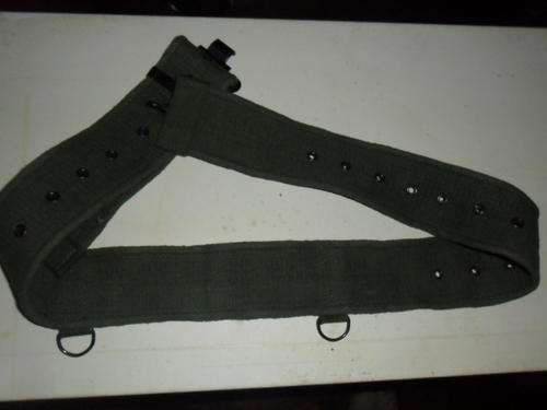 Rhodesian webbing belt.