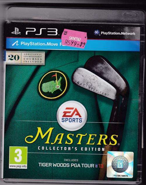 Masters Collectors Edition PS3
