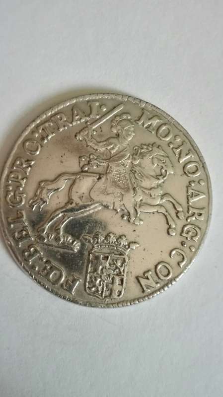Large van riebeeck replicate coin