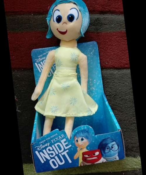 Year end sale for Xmas. In And out kiddies movie character 30 cm. Loved by kids and teens