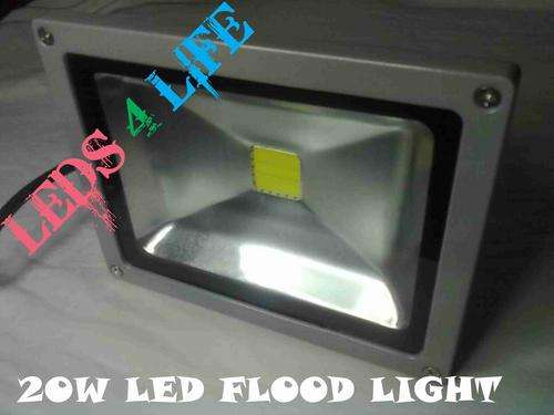 20 Watt LED flood light 220VAC Cool White - SAVE with FREE SHIPPING and uses little electricity