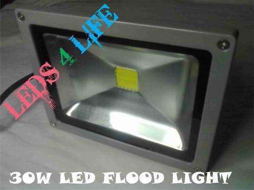 30 Watt LED flood light 220VAC Cool White - SAVE ON ELECTRICITY