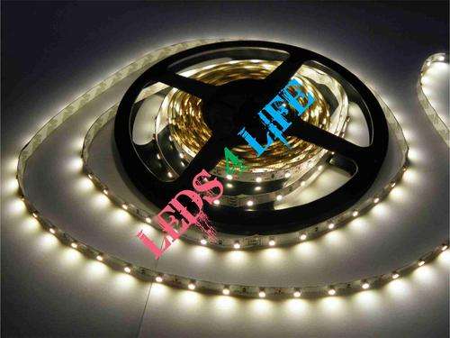 4.8W ***WARM WHITE*** LED strip light 3528 SMD - 60LED's/m - HIGH GRADE NON WATERPROOF - R28.00/M