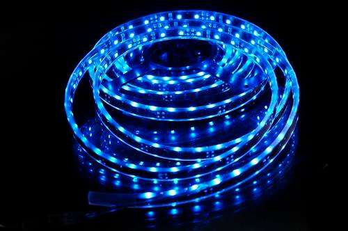 5 YEAR WARRANTY ***BLUE*** 4.8W/M LED STRIP LIGHT- NON WATERPROOF - R35.00 PER METER