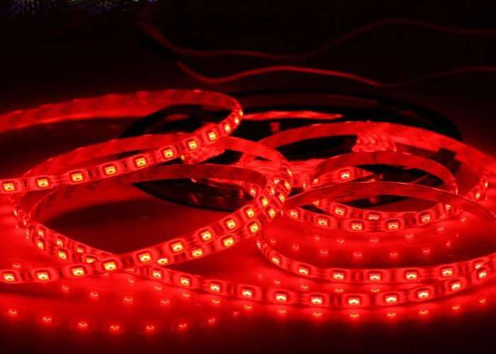 4.8W ***RED*** LED strip light 60LED's/m - HIGH GRADE NON WATERPROOF - FREE SHIPPING AVAILABLE