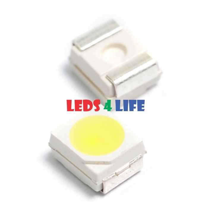 3528 SMD WHITE 5500K LED CHIP - R0.40 each