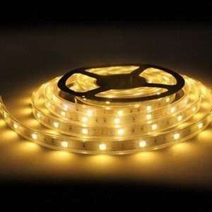 WARM WHITE 7.2W/M LED STRIP LIGHT- WATERPROOF - R40.00 PER METER