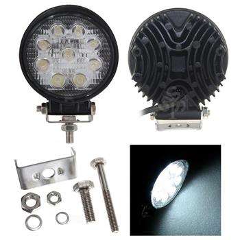 27W Round LED Work Light 12-24VDC - R350.00
