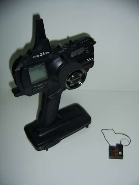 Sanwa MX-3FHSS 2.4GHz 3 ch transmitter and receiver - NEW
