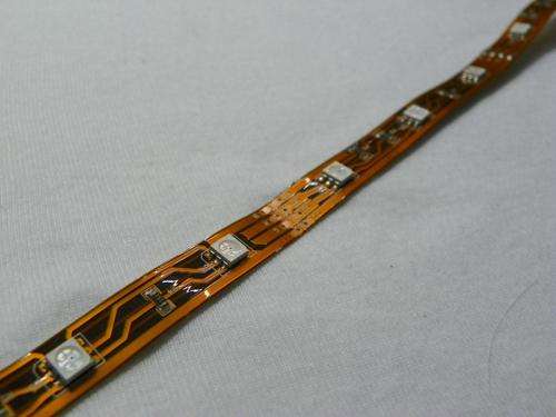 LED strip light 5050 SMD - 30LED's/meter - high bright RGB