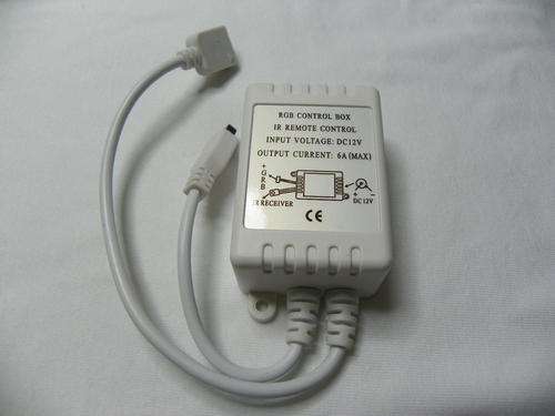 RGB Strip light controller with remote 12Vdc 3 x 2A per channel