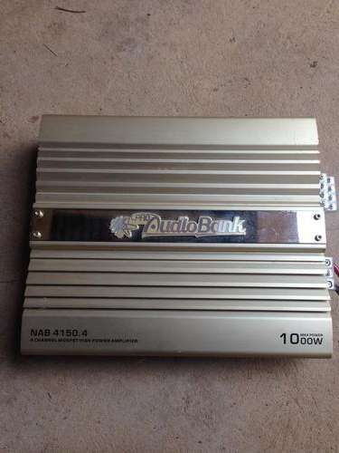 Audiobank 4150.4 1000W 4CH Amp