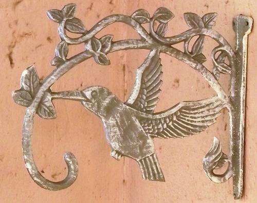 Wall Bracket with bird - 34 x 4 x 23 cm