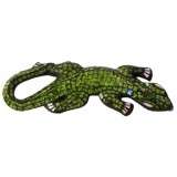 Green Mosaic Gecko wall hanging - 30 cm