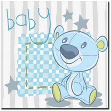 Baby boy CANVAS PRINT- 28 x 28 x 1.5cm