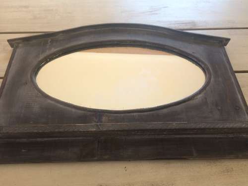 Wooden Frame Mirror - 58 x 39 cm
