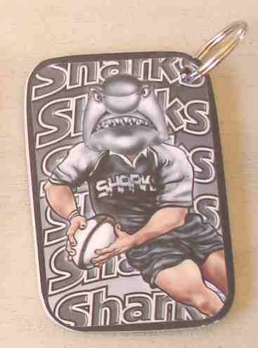 SHARKS Keyring