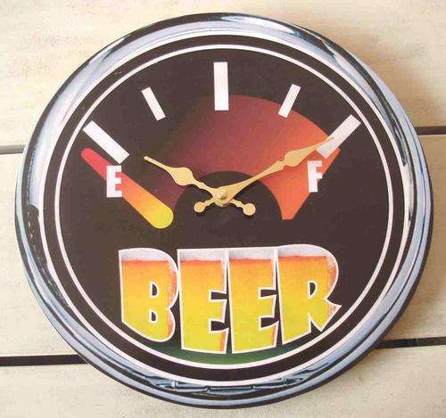 Beer Empty Wall Clock