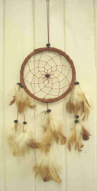 Brown suede 12 cm Dreamcatcher