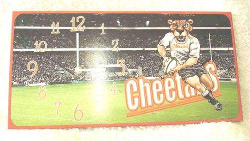 Cheetahs wall clock