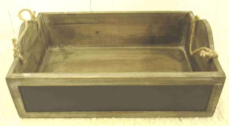 Black board tray (large)