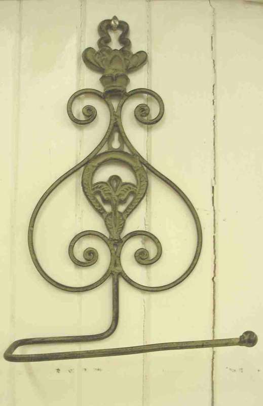 Rustic Iron Toilet Roll holder