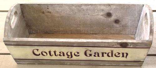 Cottage garden rectangular planter - 31 x 14 x 10 cm