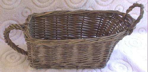 Willow wine bottle basket