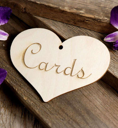 Unfinished blank cutouts wooden wishing tree tags wedding gift favors