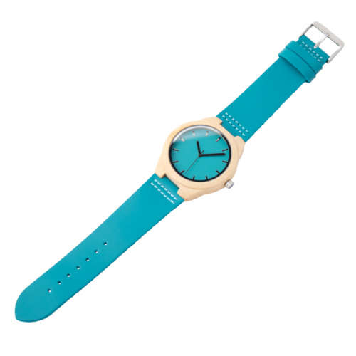 BOBOBIRD White Maple & Genuine Leather - Blue