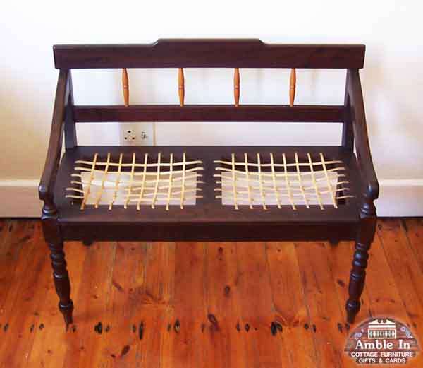 Kiddies Blackwood Bench - Amble In Antiques