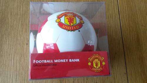 MANCHESTER UNITED CERAMIC MONEY BANK