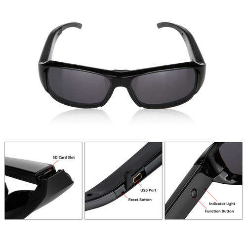 Spy camera - 8GB Spy cam glasses - DVR Video Cam Camcorder DVR