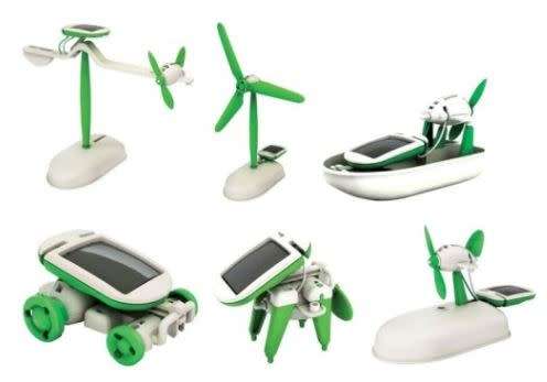 Educational Solar Powered Robotics - 6 in 1