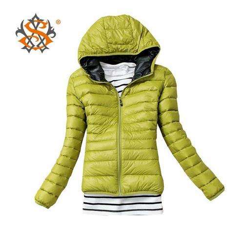Fashion Parkas Winter Female Down Jacket Women Clothing Winter Coat Color Overcoat Women Jacket Park