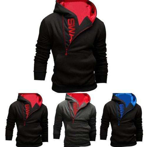Modern Mens' Long Sleeve Hoodie Hooded Sweatshirt Tops