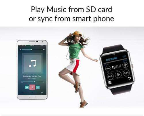 Bluetooth Smart Watch with SIM Card Slot and NFC Health Watch (Local Stock )