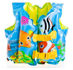 INFLATABLE SWIM VEST - 3-5 YEARS OLD